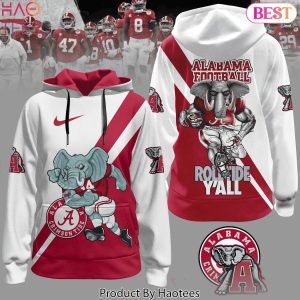 Alabama Crimson Tide Football Roll Tide Y All Hoodie