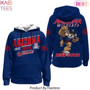Arizona Wildcats Bear Down – Class Of 2024 Wildcats Hoodie