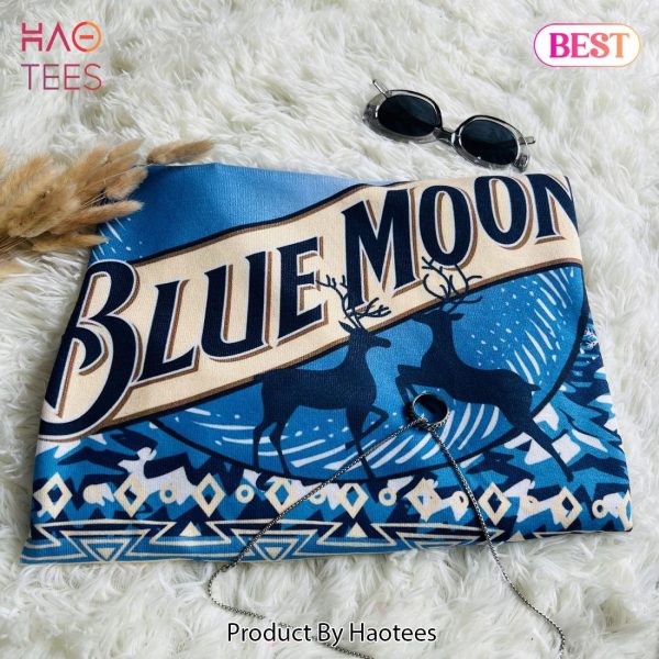 Blue Moon Beer Ugly Christmas Sweater