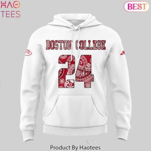 Boston College Eagles Football 2024 Hoodie – White