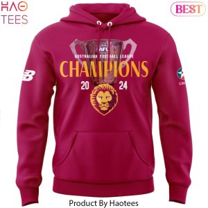 Brisbane Lions 2024 Champions Australian Football League Premiers Design Hoodie