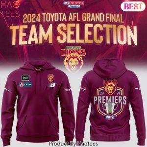 Brisbane Lions 2024 Champions Premiers Hoodie