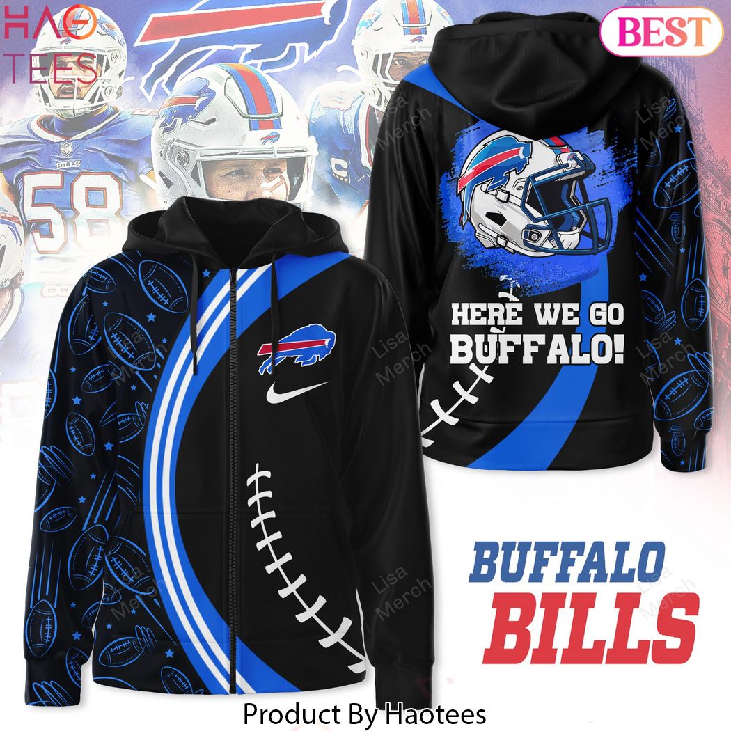 Buffalo Bills Here We Go Buffalo Design Zip Hoodie Buffalo Bills Here We Go Buffalo Design Zip Hoodie