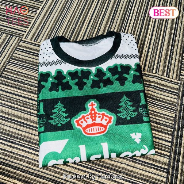 Carlsberg Beer 1847 Xmas Ugly Christmas Sweater