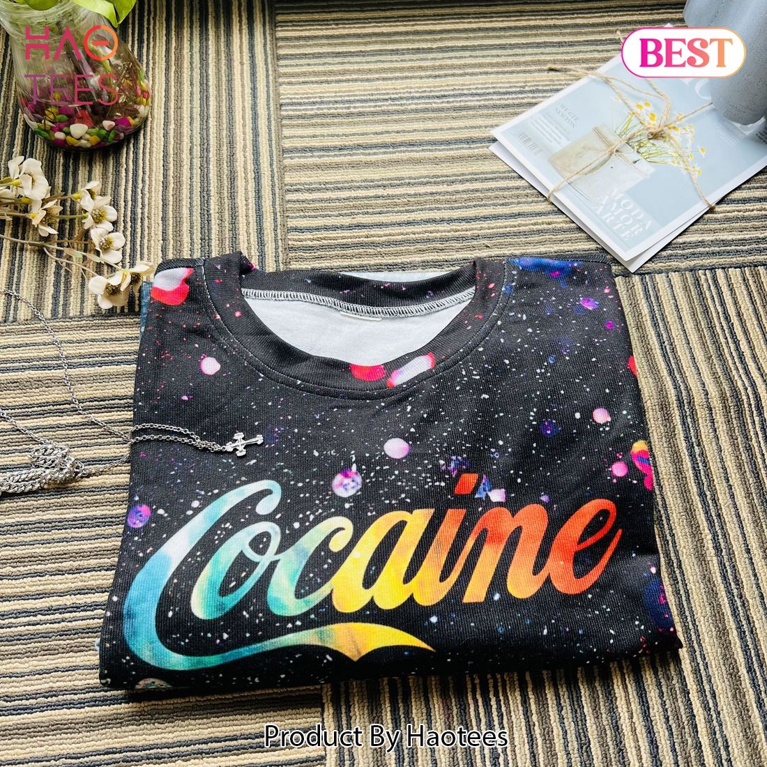 Cat Cocaine Everywhere Let It Snow Ugly Christmas Sweater Sweatshirt Cat Cocaine Everywhere Let It Snow Ugly Christmas Sweater Sweatshirt