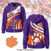 Auburn Tigers War Damn Eagle Zip Hoodie – Orange