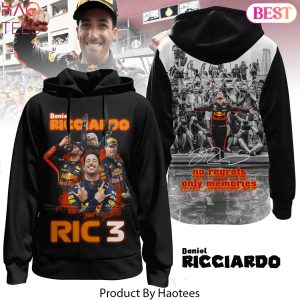 Daniel Ricciardo Ric 3 – No Regrets Only Memories Hoodie