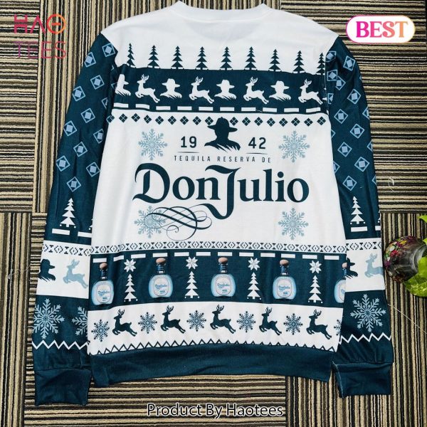 Don Julio Tequila Holiday Ugly Christmas Sweater