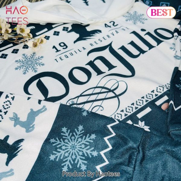 Don Julio Tequila Holiday Ugly Christmas Sweater