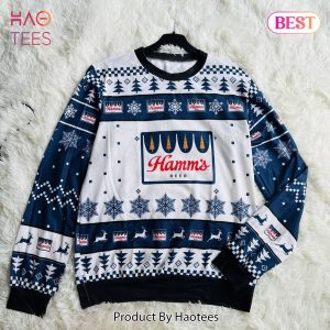 Hamm’s Logo Personalized Ugly Christmas Sweater