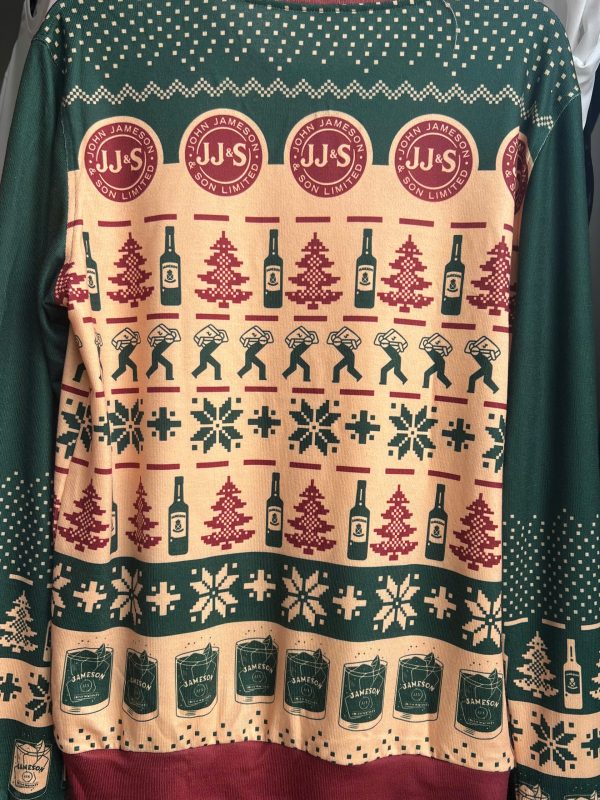 Jameson Irish Whiskey Ugly Christmas Sweater