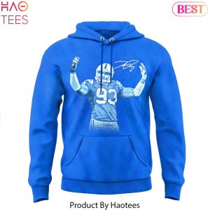 Indianapolis Colts Number 93 Signature Hoodie