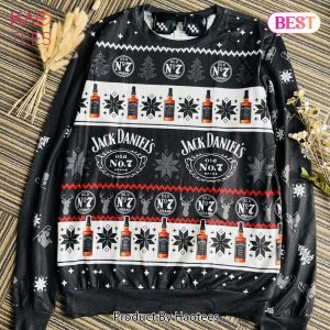 Jack Daniels Old No 7 3D Christmas Sweater