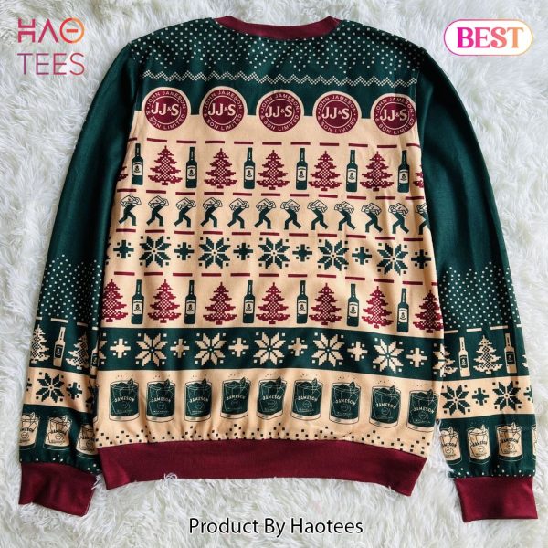 Jameson Irish Whiskey Alcohol Ugly Christmas Sweater