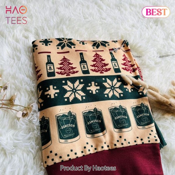 Jameson Irish Whiskey Alcohol Ugly Christmas Sweater