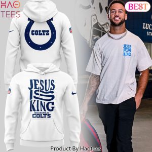 Jesus Is King Indianapolis Colts Design Hoodie