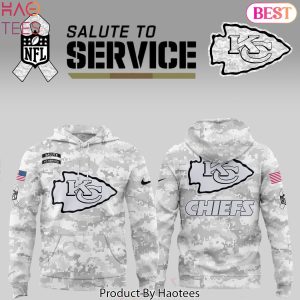 Kansas City Chiefs 2024 Salute To Service Design Hoodie