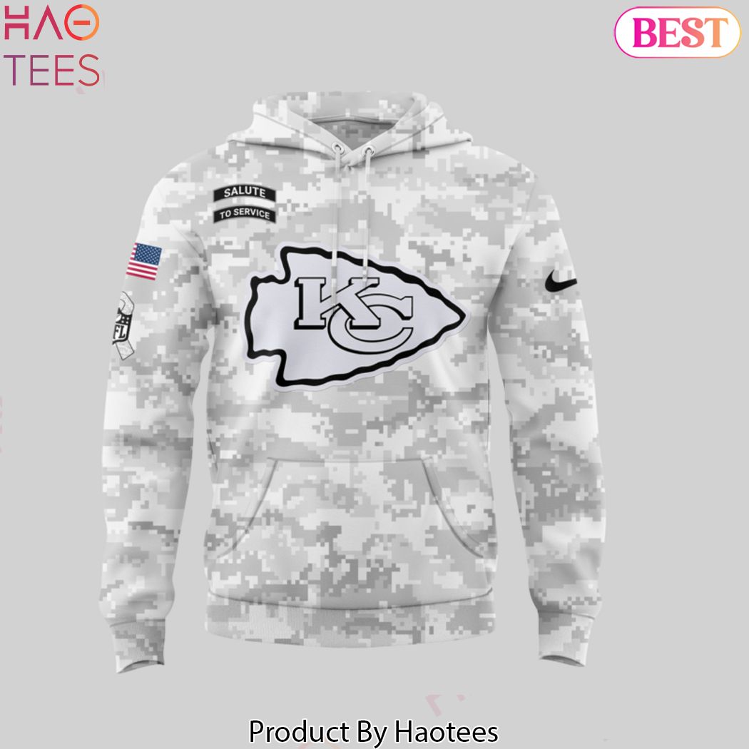 Kansas City Chiefs 2024 Salute To Service Design Hoodie Kansas City Chiefs 2024 Salute To Service Design Hoodie