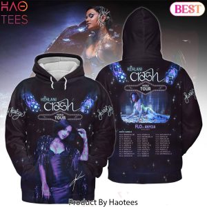 Kehlani Crash World Tour – Flo & Anycia Special Guests Design Hoodie
