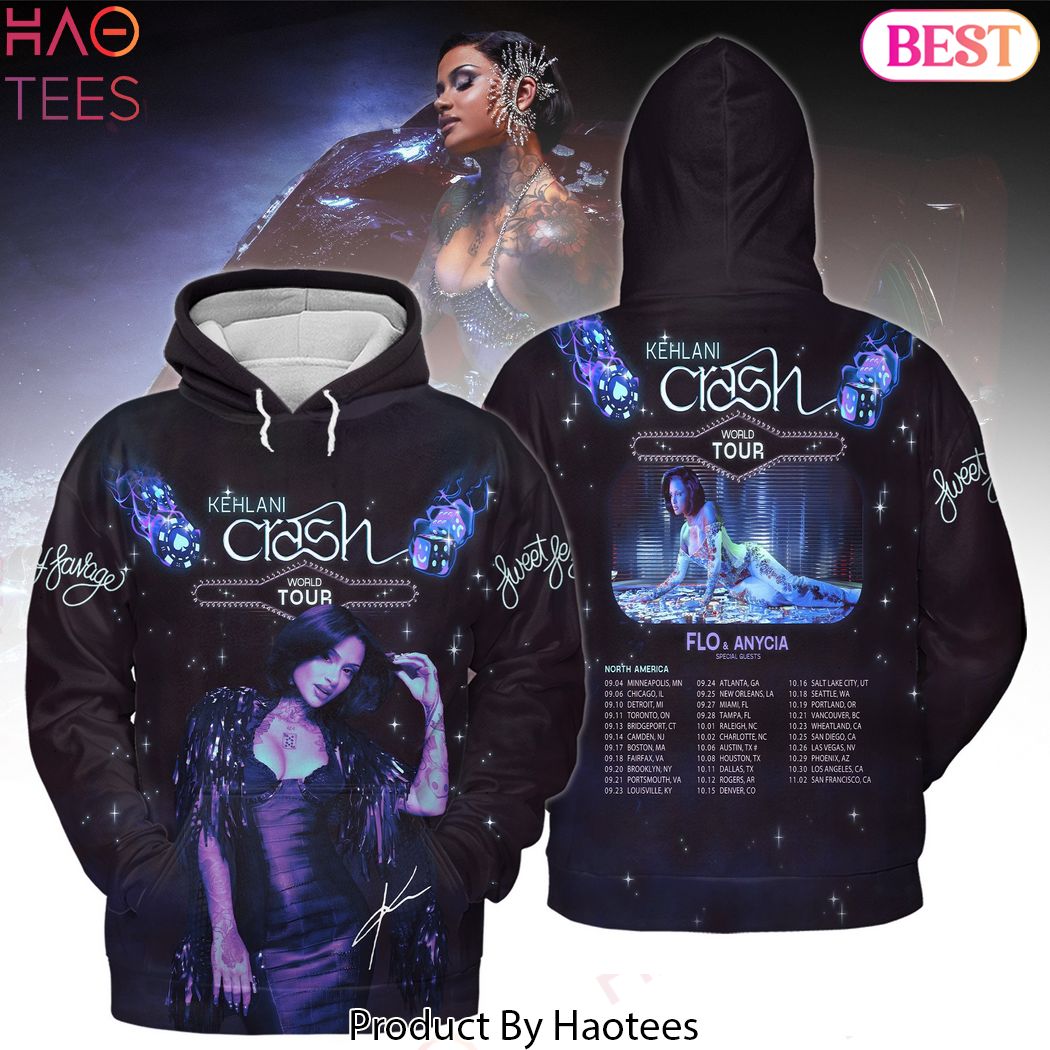 Kehlani Crash World Tour - Flo & Anycia Special Guests Design Hoodie Kehlani Crash World Tour - Flo & Anycia Special Guests Design Hoodie