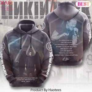 Linkin Park x Chester Bennington 1976-2017 Design Hoodie