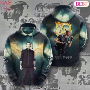 Linkin Park x Chester Bennington Signature Design Hoodie