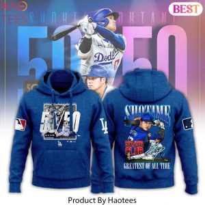 Shohei Ohtani 50 50 Club Los Angeles Dodgers Hoodie