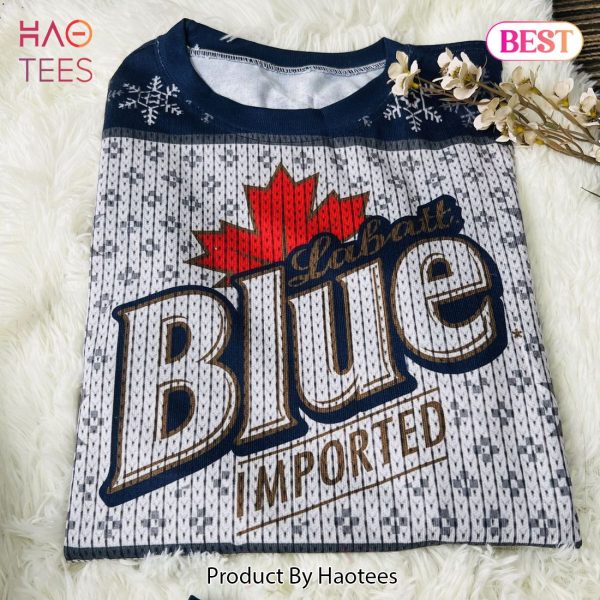 New Labatt Blue Ugly Christmas Sweater