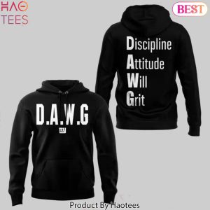 New York Giants D.A.W.G Hoodie – Black