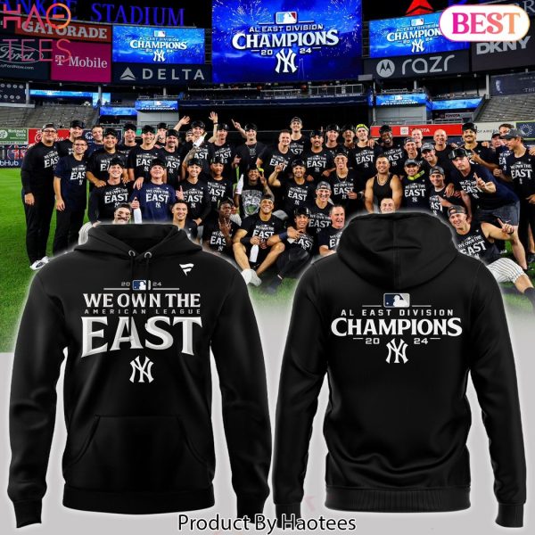 New York Yankees 2024 AL East Division Champions Hoodie