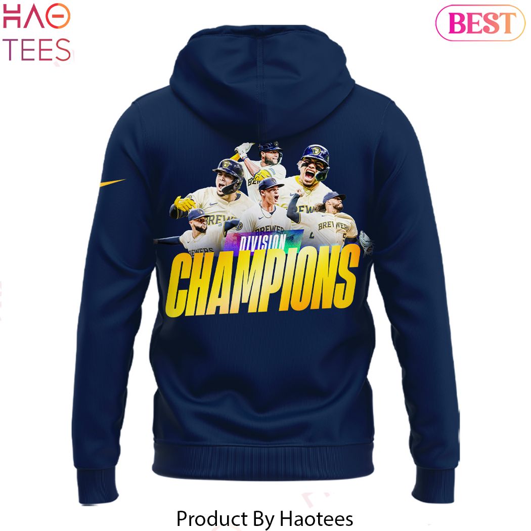 NL Central Division Champions 2024 Milwaukee Brewers Hoodie NL Central Division Champions 2024 Milwaukee Brewers Hoodie