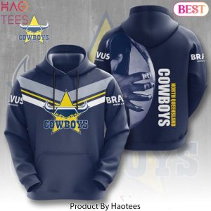 North Queensland Cowboys Rugby League Team Hoodie