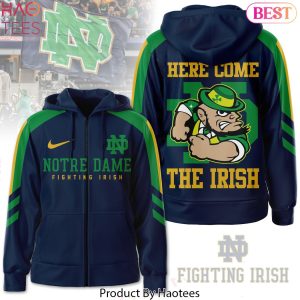 Notre Dame Fighting Irish Here Come The Irish Zip Hoodie