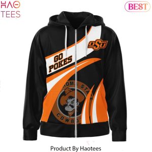 Oklahoma State Cowboys Go Pokes Zip Hoodie