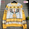 Patr?n Reindeer Knitted Ugly Christmas Sweater