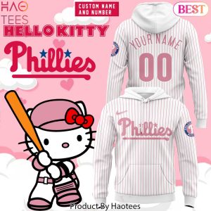 Personalized 2024 Hello Kitty Night x Philadelphia Phillies Design Hoodie Personalized 2024 Hello Kitty Night x Philadelphia Phillies Design Hoodie
