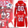 Personalized 2024 Kansas Jayhawks Football XII Design Hoodie