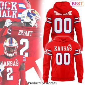 Personalized 2024 Kansas Jayhawks Football Design Hoodie – Red