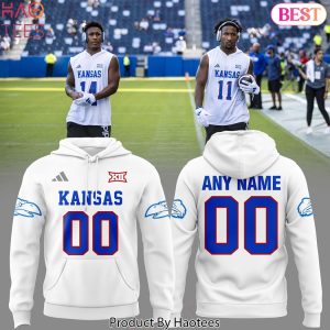 Personalized 2024 Kansas Jayhawks Football XII Design Hoodie