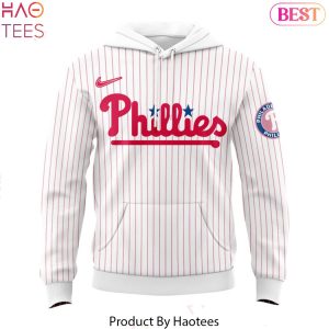 Personalized 2024 Philadelphia Phillies x Hello Kitty Night Design Hoodie
