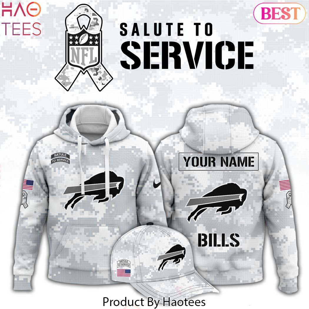 Personalized Buffalo Bills Arctic Camo 2024 Salute To Service Club Hoodie Personalized Buffalo Bills Arctic Camo 2024 Salute To Service Club Hoodie