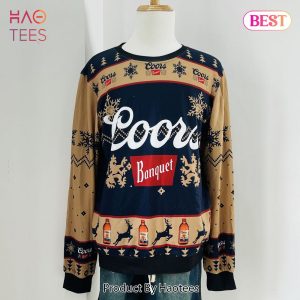 Personalized Coors Banquet Ugly Christmas Sweater