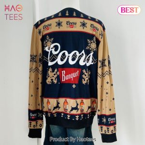 Personalized Coors Banquet Ugly Christmas Sweater