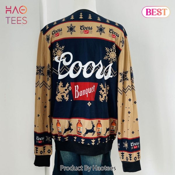 Personalized Coors Banquet Ugly Christmas Sweater