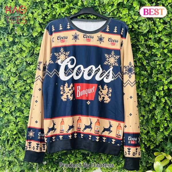 Personalized Coors Banquet Ugly Christmas Sweater