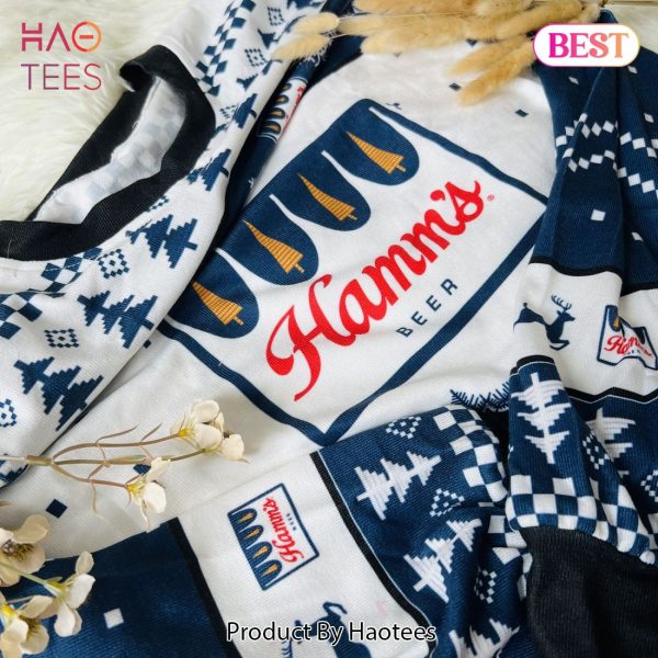 Personalized Funny Hamm’s Beer Ugly Christmas Sweater
