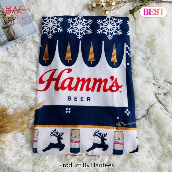 Personalized Funny Hamm’s Beer Ugly Christmas Sweater