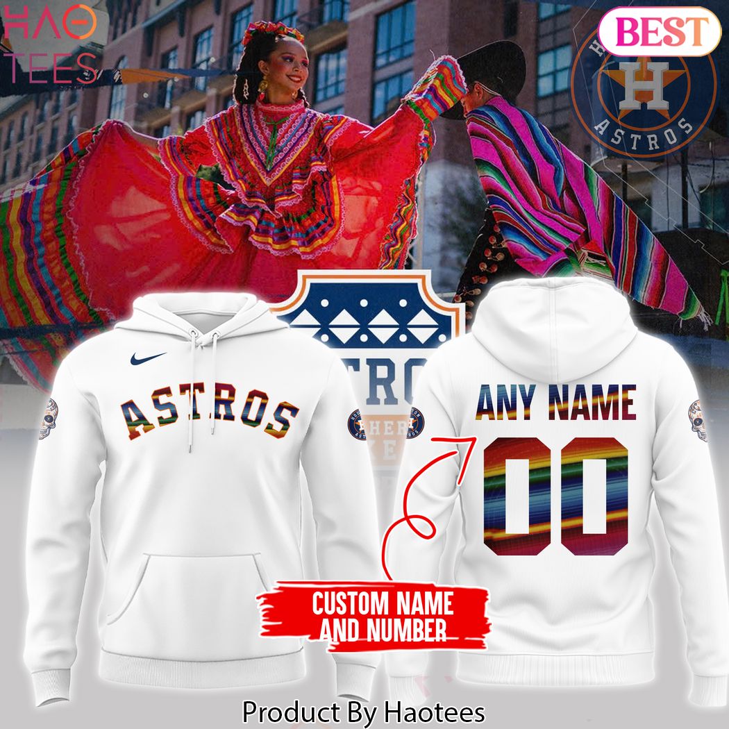 Personalized Houston Astros Hispanic Heritage Month Design Hoodie Personalized Houston Astros Hispanic Heritage Month Design Hoodie