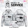 Personalized Minnesota Vikings Arctic Camo 2024 Salute To Service Club Hoodie