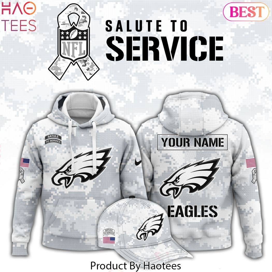 Personalized Philadelphia Eagles Arctic Camo 2024 Salute To Service Club Hoodie Personalized Philadelphia Eagles Arctic Camo 2024 Salute To Service Club Hoodie